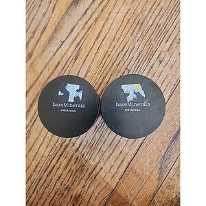 Lot Of 2 bareMinerals Foundation Original Neutral Dark 24 SPF 15 8g/0.28 Oz.